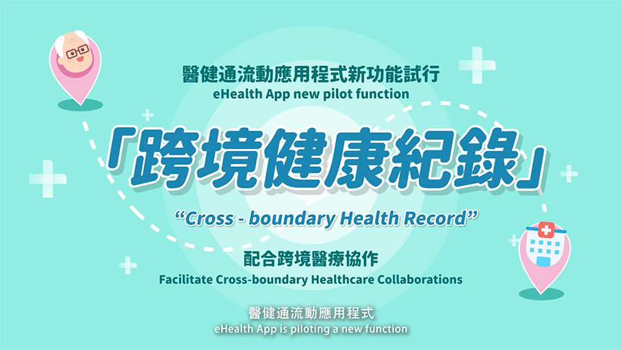医健通流动应用程式 – 跨境健康纪录（缩图）