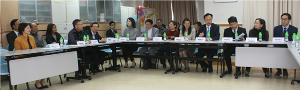 A recent visit to Caritas HL Home for LegCo Panel on Health Services