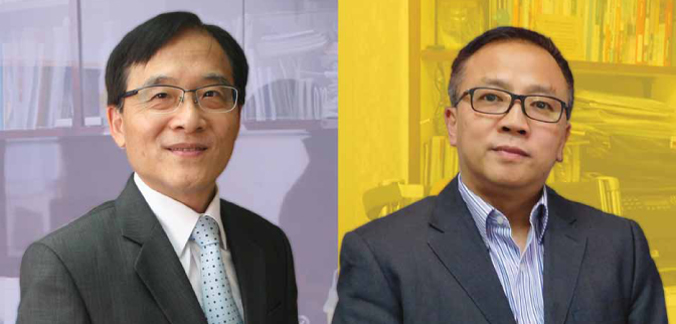 Dr Chan Pui Kwong and Dr Douglas Chan